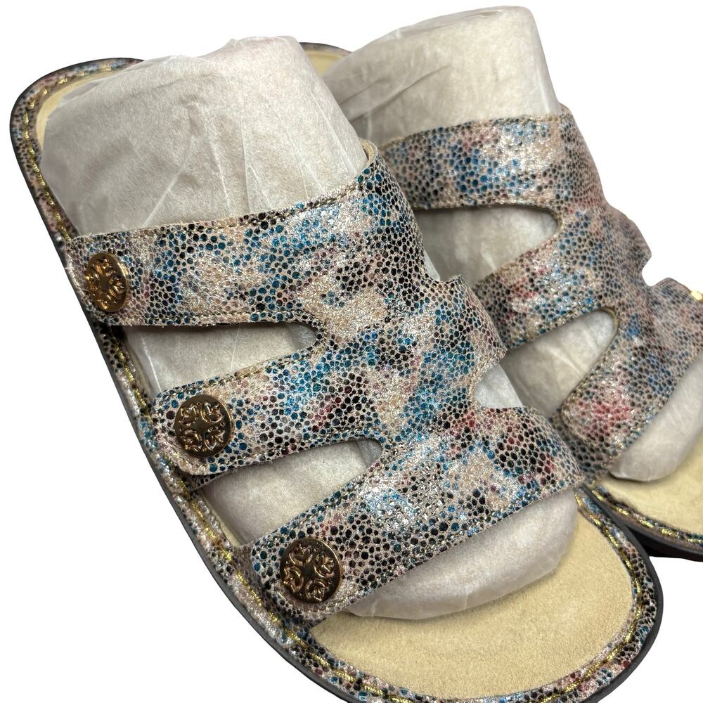 Alegria Fawn Dottie Wide Sandals size 9 EU 39